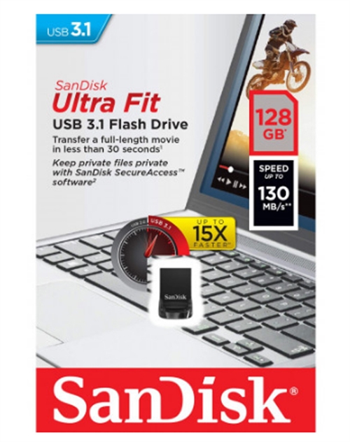 Sandisk Ultra Fit 128 GB